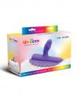 The Cowgirl Unicorn Uni Horn Silicone Attachment - Purple Sex Toy Product