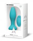 A Play Rimmer Experienced Rechargeable Silicone Anal Plug W/remote - Teal Sex Toy Product