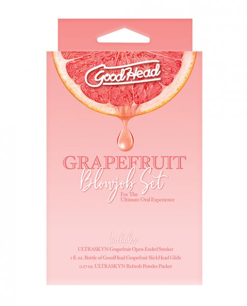 Goodhead Grapefruit Blowjob Set Sex Toy Product