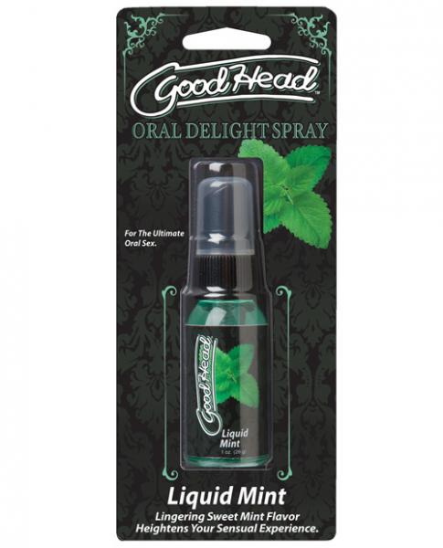 GoodHead Oral Delight Spray Mint 1oz Sex Toy Product