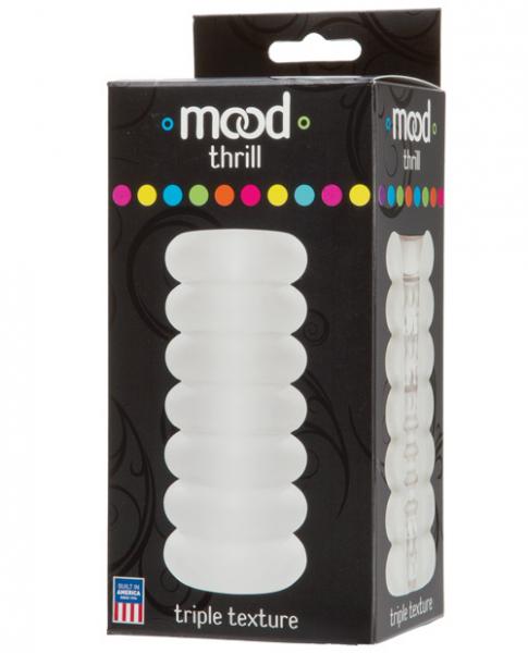 Mood Thrill Triple Texture Stroker Frost Sex Toy Product