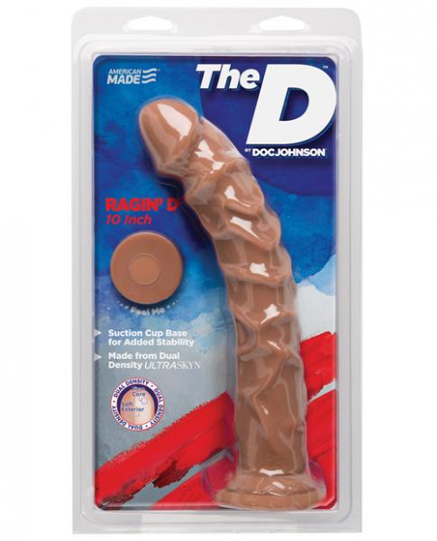 D Ragin D 10 inches Caramel Ultraskyn Dildo Sex Toy Product
