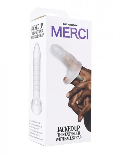Merci Jacked Up Thin Extender - Frost Sex Toy Product