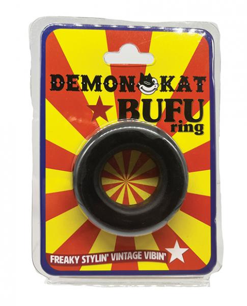 Demon Kat Bufu Ring - Black Sex Toy Product