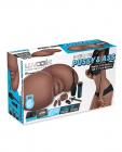 Luvdolz Remote Control Rechargeable Pussy & Ass W/douche - Mocha Sex Toy Product