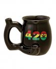 Fashioncraft Small Regular Mug - 420 Black Rasta Sex Toy Product