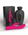 Lola Milani Mystique Rabbit W/black Bottle - Fuchsia Sex Toy Product