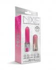 Nixie Smooch Rechargeable Lipstick Vibrator - Pink Ombre Sex Toy Product