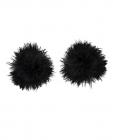 Nipplicious Furball Pasties - Black Sex Toy Product