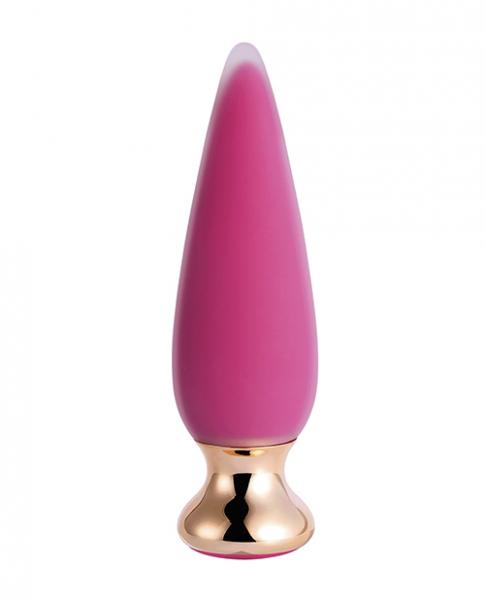 Doro Plus Vibrating Anal Plug With Remote Control - Pink Sex Toy Product