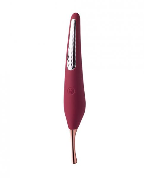 Ms. Honey Pinpoint Clit Vibrator & Nipple Stimulator - Red Wine Sex Toy Product