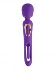 Di-orgasm Vibrating Massage Wand & G-spot Tapping Stimulator - Purple Sex Toy Product