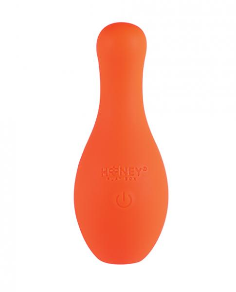 Striker The Bowling Pin Vibrator - Orange Sex Toy Product