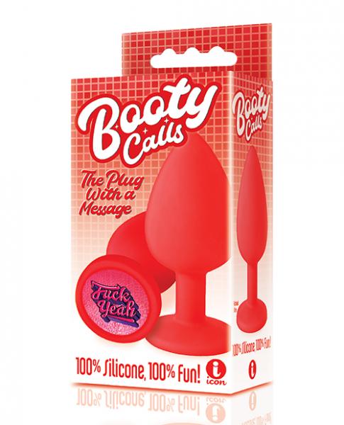 The 9's Booty Calls F*ck Yeah Plug - Red Sex Toy Product