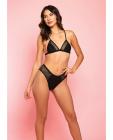 Amnesia Haze Bra & Panty Black Xl Sex Toy Product