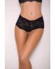 Lace, Pearl Boyshorts Satin Bow Accents Black S/M Sex Toy Product Image 1