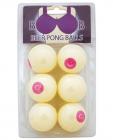 Boob Beer Pong Balls 6 Pack Sex Toy Product