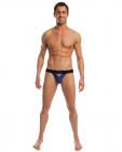 Punter Bodyflex Jock Strap Dirty Blue/Black Medium Sex Toy Product