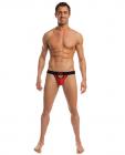 Punter Bodyflex Jock Strap Red/Black Large  Sex Toy Product