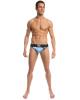 Jack Adams Team Jockstrap Sky Blue/Black Medium Sex Toy Product Image 1