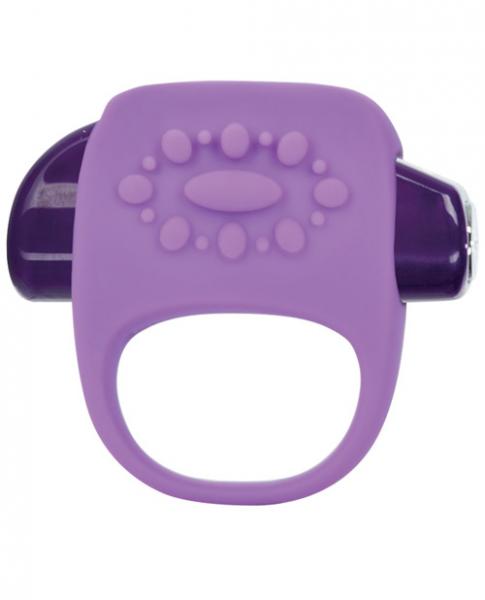 Key Halo Silicone Vibrating Ring Waterproof - Purple	 Sex Toy Product