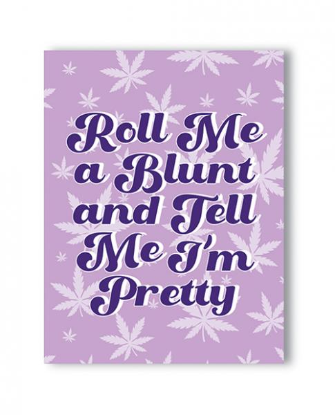 Roll Me A Blunt 420 Greeting Card Sex Toy Product