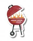Grillin Chillin Sticker - Pack Of 3 Sex Toy Product
