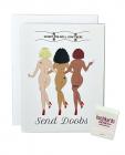 Send Doobs Greeting Card W/matchbook Sex Toy Product