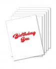 Birthday Sex Naughty Greeting Card - Pack Of 6 Sex Toy Product