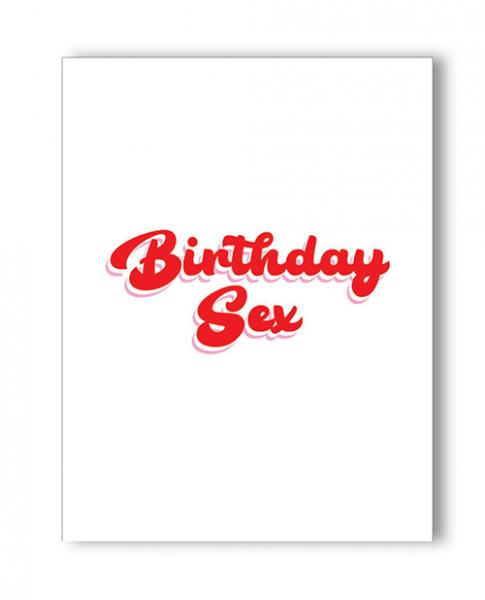 Birthday Sex Naughty Greeting Card Sex Toy Product