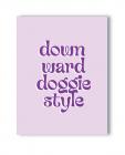 Downward Doggie Naughty Greeting Card Sex Toy Product