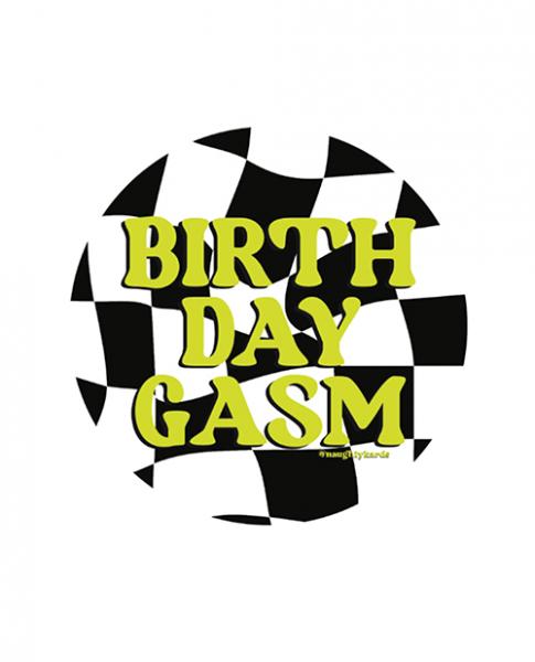 Birthday-gasm Naughty Sticker - Pack Of 3 Sex Toy Product