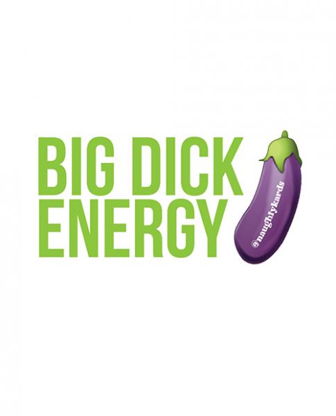 Big Dick Energy Naughty Sticker - Pack Of 3 Sex Toy Product