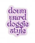 Downward Doggie Naughty Sticker - Pack Of 3 Sex Toy Product