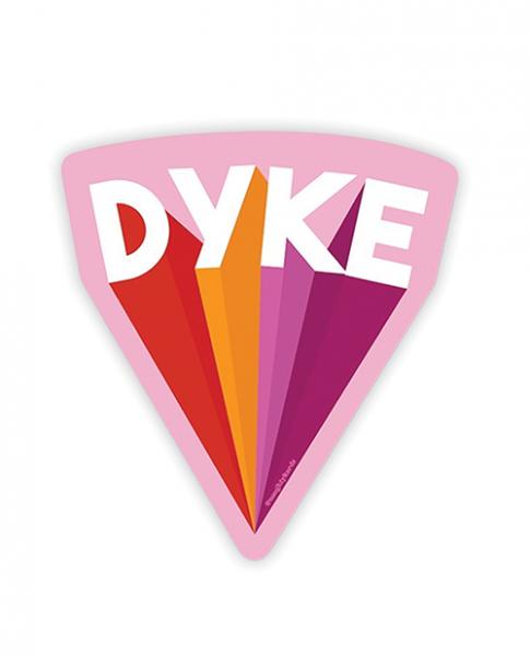 Dyke Naughty Sticker - Pack Of 3 Sex Toy Product