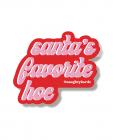 Fav Hoe Holiday Sticker - Pack Of 3 Sex Toy Product