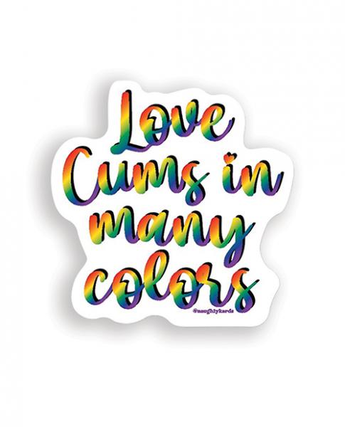 Love Cums Naughty Sticker - Pack Of 3 Sex Toy Product