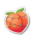 Peach Booty Holiday Sticker - Pack Of 3 Sex Toy Product