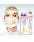 Soon To Be Married Af Face Mask - White Sex Toy Product