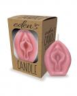 Eden's Vagina Candle - Rose - Vanilla Sex Toy Product