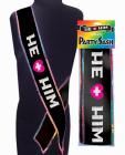 He + Him Sash Black O/S Sex Toy Product