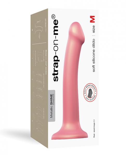 Strap On Me Flexible Dildo - Metallic Rose Sex Toy Product