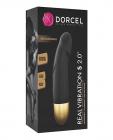Dorcel Real Vibration S 6" Rechargeable Vibrator 2.0 - Gold Sex Toy Product