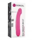 Dorcel Real Vibration M 6" Rechargeable Vibration - Pink Sex Toy Product