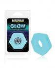 Rock Solid Glow In The Dark The Cog Ring - Blue Sex Toy Product
