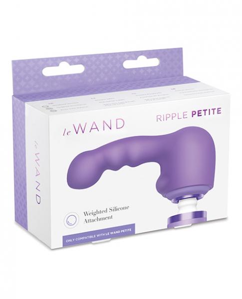 Le Wand Ripple Petite Weighted Silicone Attachment Sex Toy Product