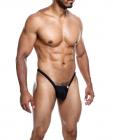 Male Basics Y Buns Thong Black Xl Sex Toy Product