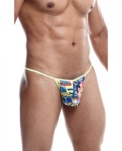 Male Basics Sinful Hipster Music T Thong G-string Print Md Sex Toy Product