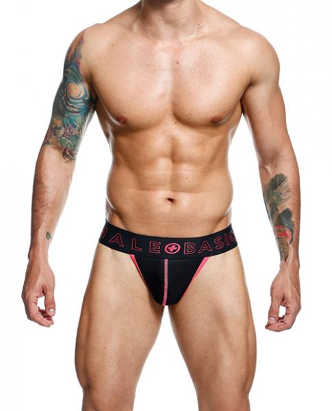 Male Basics Neon Thong  Coral Sm Sex Toy Product