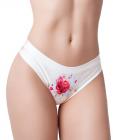 =mememe Flower Power Rose Printed Thong Sm Sex Toy Product